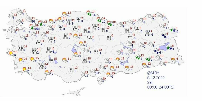Meteoroloji’den sağanak ve kar uyarısı: Hafta boyu sürecek, sıcaklıklar düşüyor! (5 günlük hava tahmin raporu)
