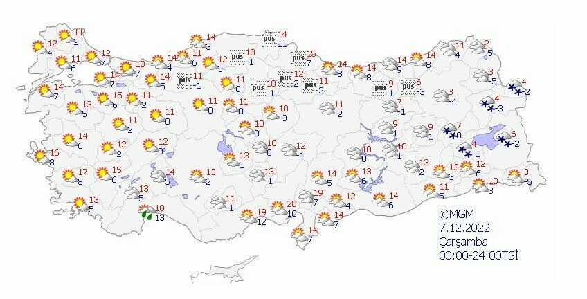 Meteoroloji’den sağanak ve kar uyarısı: Hafta boyu sürecek, sıcaklıklar düşüyor! (5 günlük hava tahmin raporu)