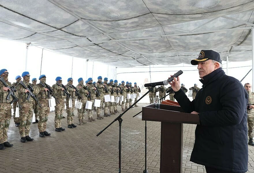 Cumhurbaşkanı Erdoğan Azerbaycan'daki ''Kardeş Yumruğu' tatbikatına mesaj yolladı: Dosta güven, düşmana korku verdiniz