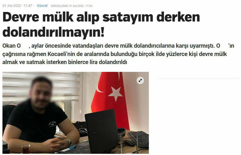 Vatandaşa 'dolandırılmayın' uyarısı yaptı, dolandırıcılıktan yakalandı
