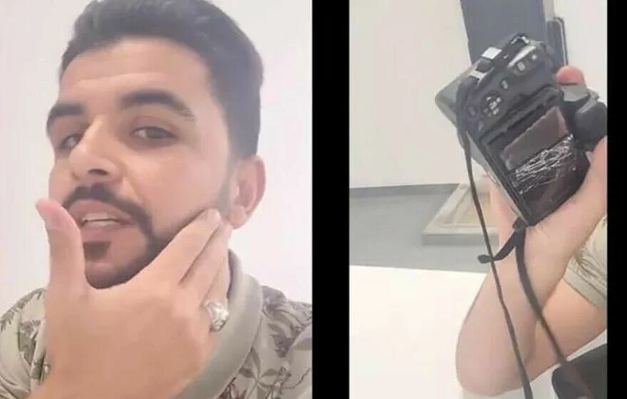 Katar Dünya Kupası’nda büyük skandal! Samuel Eto’o kendisini görüntüleyen Cezayirli YouTuber'a tekme ile saldırdı