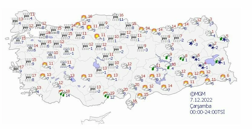 Göz gözü görmeyecek! Sis ve kar yurdu etkisi altına alıyor ( Meteoroloji 5 günlük hava durumu)