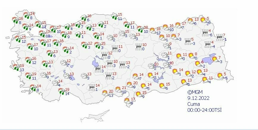 Göz gözü görmeyecek! Sis ve kar yurdu etkisi altına alıyor ( Meteoroloji 5 günlük hava durumu)