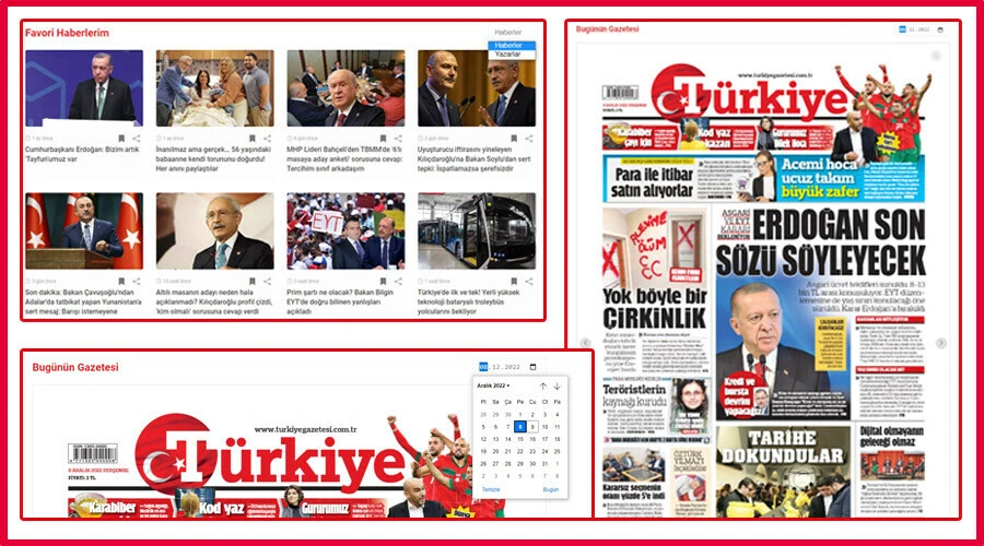 TURKIYEGAZETESI.COM.TR YENİLENDİ: Reklamsız deneyim, kullanıcı dostu arayüz, sesli dinleme, özel profil sayfası