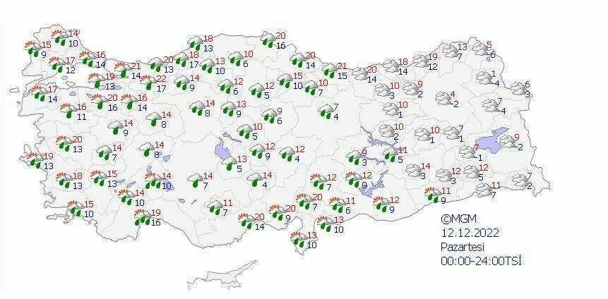 Son dakika: Sağanak ve fırtına şiddetini arttırıyor! Meteoroloji ve AFAD uyarılarını peş peşe sıraladı (12 Aralık hava durumu)