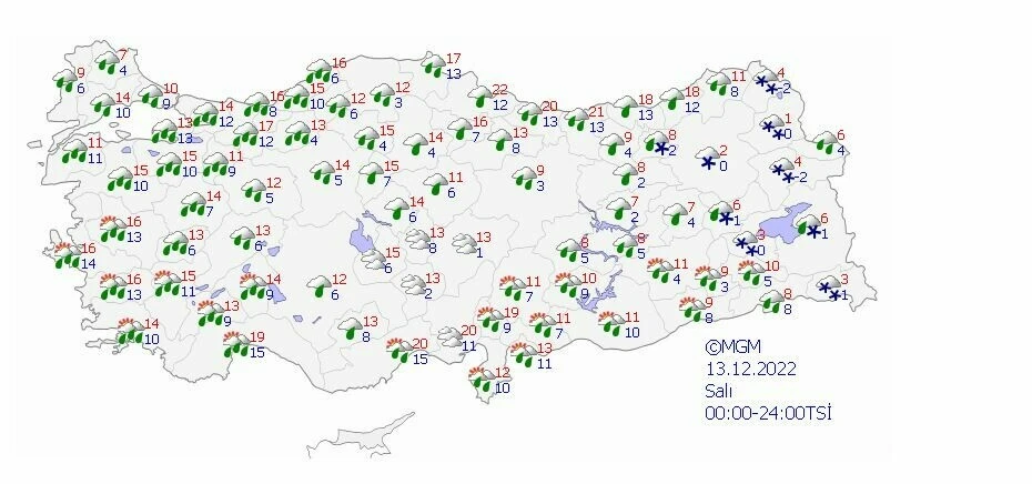 Son dakika: Sağanak ve fırtına şiddetini arttırıyor! Meteoroloji ve AFAD uyarılarını peş peşe sıraladı (12 Aralık hava durumu)