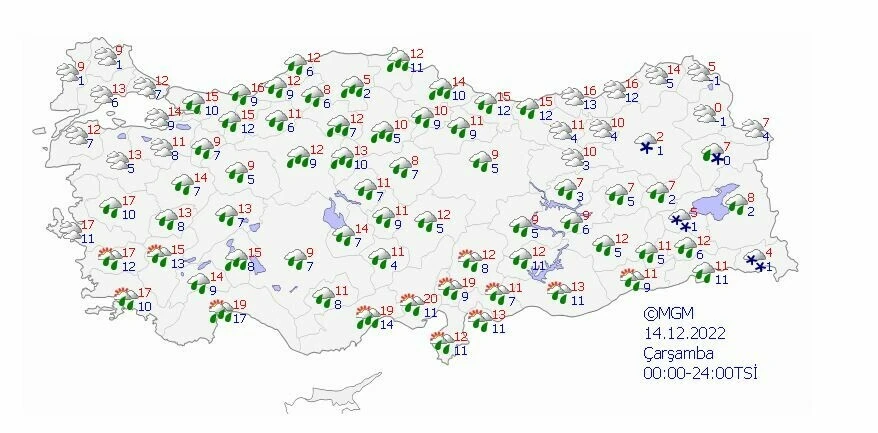 Son dakika: Sağanak ve fırtına şiddetini arttırıyor! Meteoroloji ve AFAD uyarılarını peş peşe sıraladı (12 Aralık hava durumu)