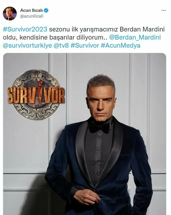 Acun Ilıcalı Survivor 2023’ün ilk yarışmacısını açıkladı: Ünlü türkücünün adını duyanlar şoke oldu!