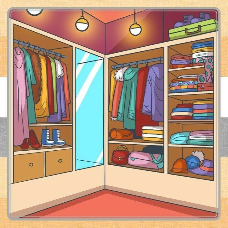 Nokta atışı yapan zeka testi: İnsanların sadece yüzde 2'si gardırobun içindeki gizli kamerayı 7 saniyede görebiliyor