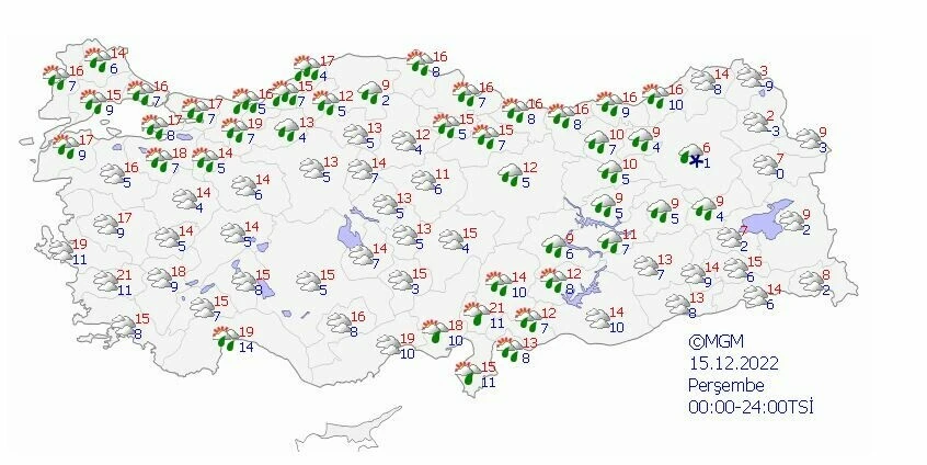 Sıcaklıklar tekrar yükselişe geçti! Güneş tekrar yüzünü gösteriyor (Meteoroloji 5 günlük hava tahmin raporu)