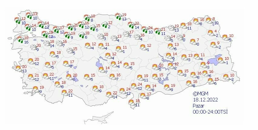 Sıcaklıklar tekrar yükselişe geçti! Güneş tekrar yüzünü gösteriyor (Meteoroloji 5 günlük hava tahmin raporu)