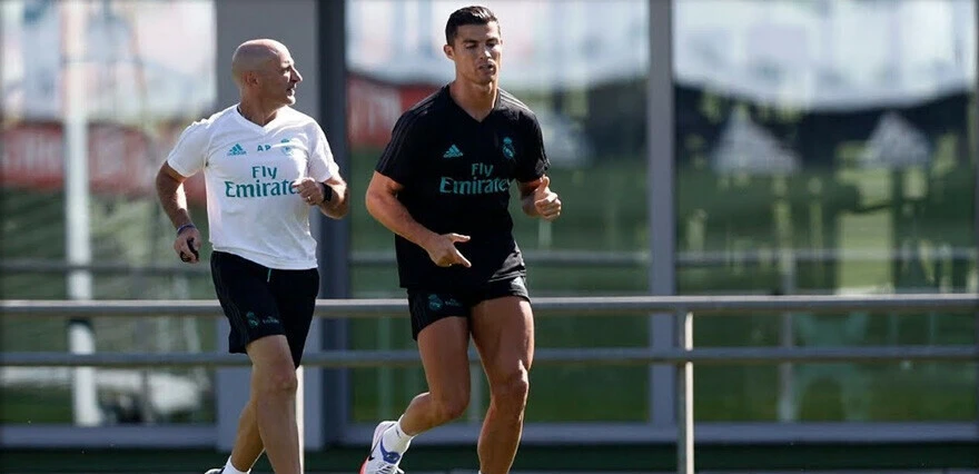 Cristiano Ronaldo'dan Real Madrid tesislerinde antrenman: Taraftarı heyecanlandıran gelişme