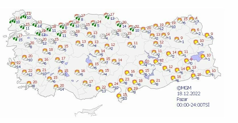 İstanbul’da kar yağacak mı? Sıcaklıklar eksiye iniyor! Kar, sağanak ve fırtınaya dikkat: (Meteoroloji Genel Müdürlüğü güncel hava tahmin raporu)