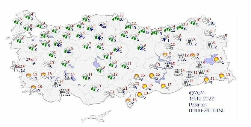 Kar kapıyı çaldı! Fırtına ve sağanak yurdu etkisi altına alıyor! (Güncel hava durumu)