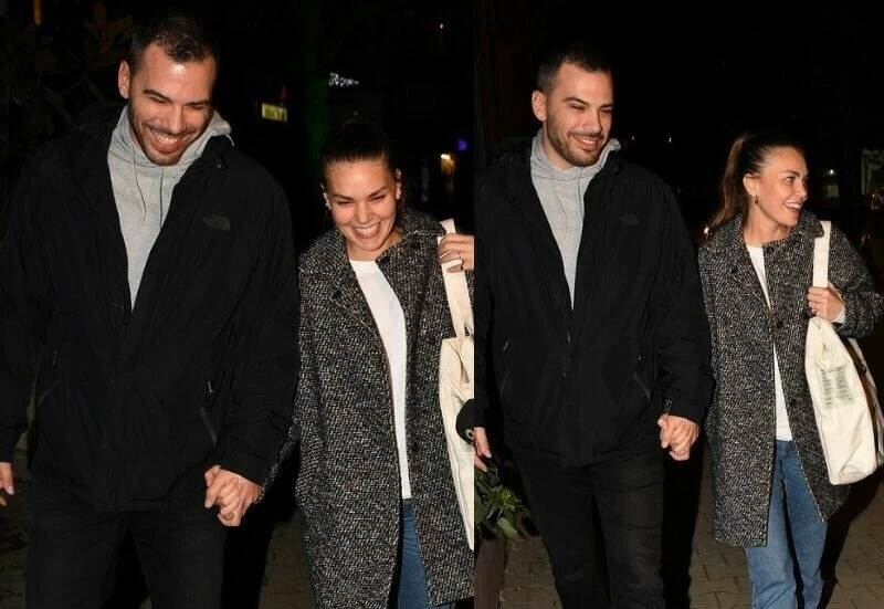 Çiçeği burnunda gelin Aslı Enver, eşiyle ilk kez görüntülendi: Kritik soruya kahkahayla cevap verdi!