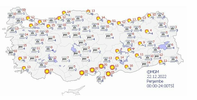 Kar, sağanak ve fırtınaya kısa bir ara… <a href=