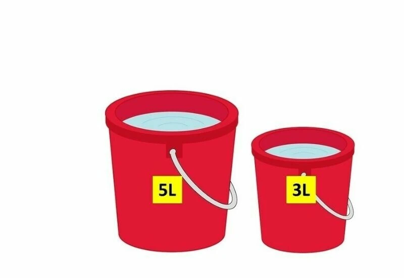 Mühendisleri işe alırken mülakatta soruyorlar! Sadece analitik zekalıların çözebildiği iki kova sorusu