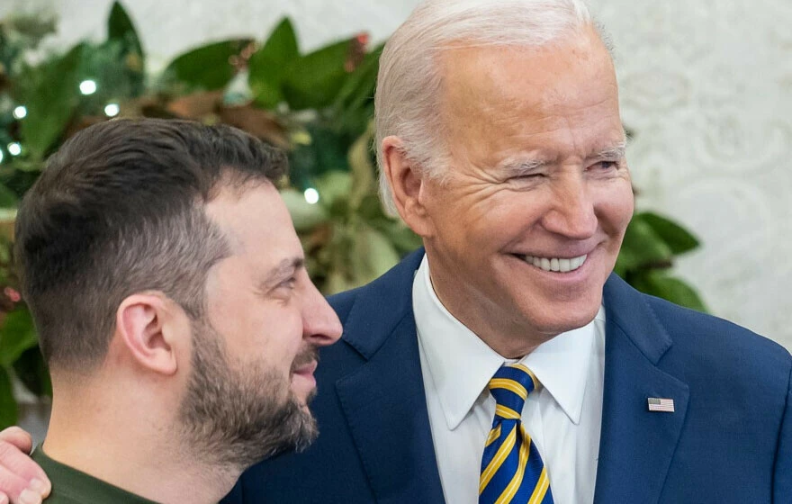 Ukrayna Devlet Başkanı Zelenski Beyaz Saray’da! Biden ile görüşmede dikkat çeken mesajlar