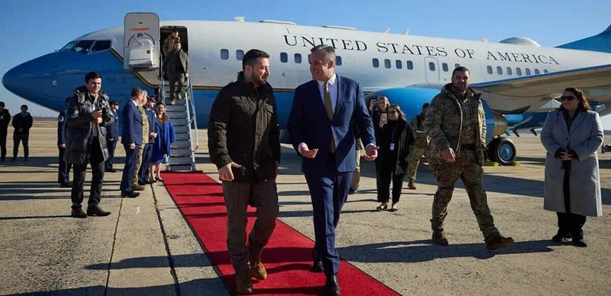 Zelenskiy sır gibi bir operasyonla ABD'ye gitti casus ve savaş uçakları havalandı! Avrupa'da heyecanlı anlar yaşandı