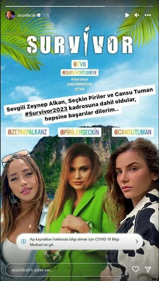 Survivor 2023’ün merakla beklenen kadrosuna 3 isim daha dahil oldu