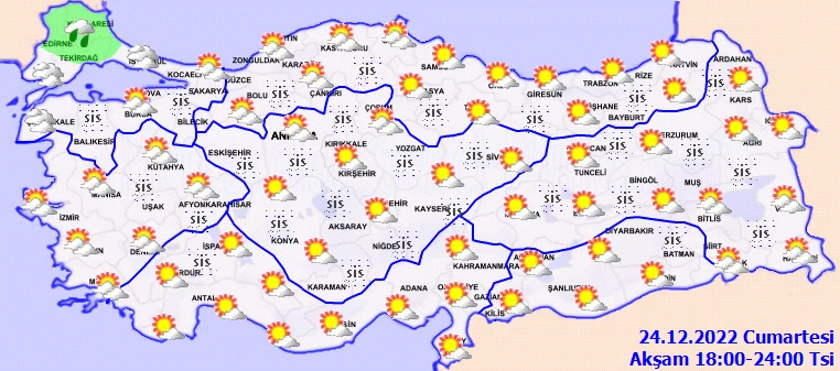 Meteoroloji kar yağışı için tarih verip uyardı: 22 kent beyaza bürünecek (24 Aralık hava durumu)