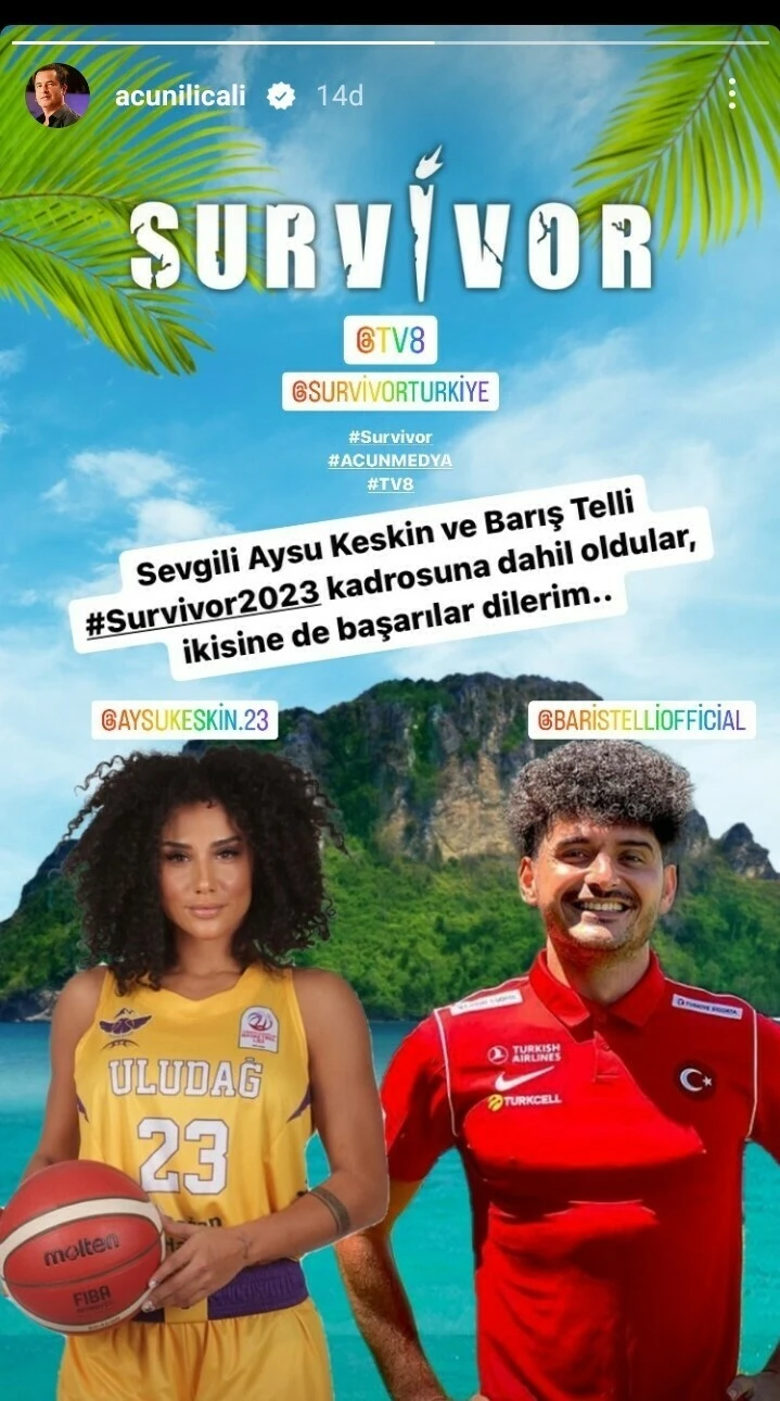 Survivor 2023 kadrosu açıklamaları devam ediyor: Bir ampute futbolcu ve bir basketbolcu daha eklendi