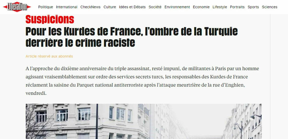 Fransız medyasından skandal suçlama: Saldırının arkasında Türkiye'nin gölgesi var