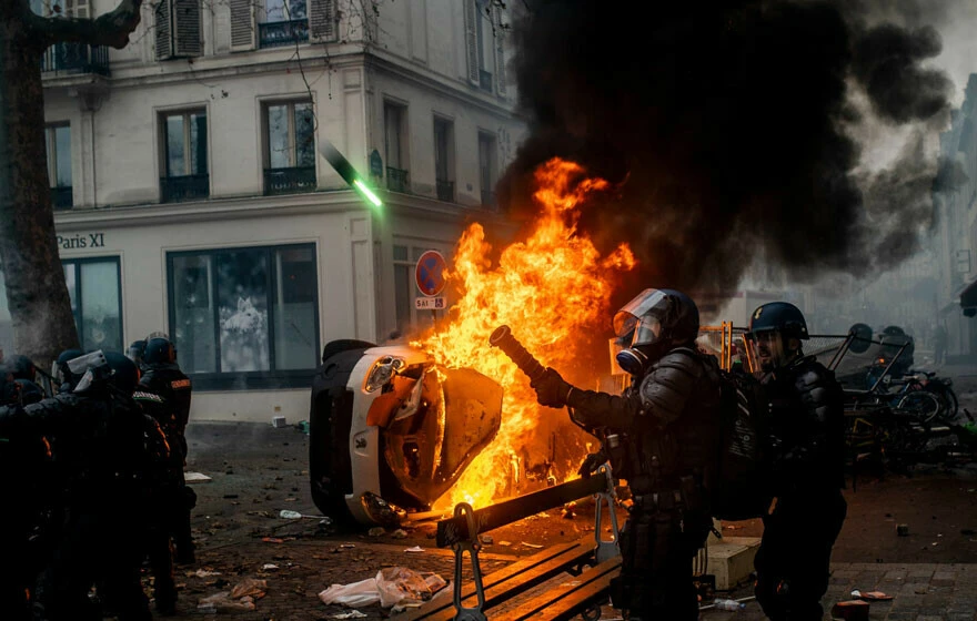 Besledikleri teröristler kendilerine saldırdı! Paris’te 40 yıllık terör karargahı