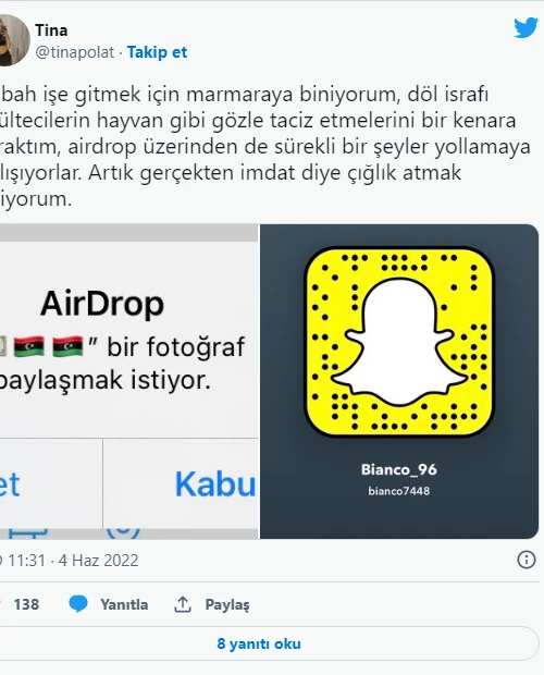 Sokakta, metroda… Tacizcilerin yeni kanalı şimdi de ‘AirDrop’