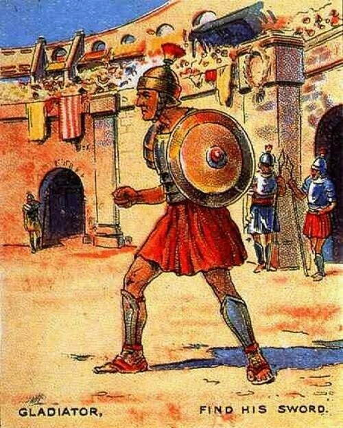 10 saniye ayıran IQ puanını öğreniyor! Eski resimdeki gladyatörün kılıcını 10 saniyede bulan dahi kabul ediliyor