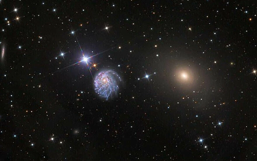 NASA yılbaşından önce paylaştı: Hubble Teleskobu ''tuhaf'' kollu galaksi keşfetti