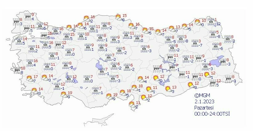 Sis, kar ve sağanak: Güncel hava tahmin raporu yayınlandı (5 günlük hava durumu)