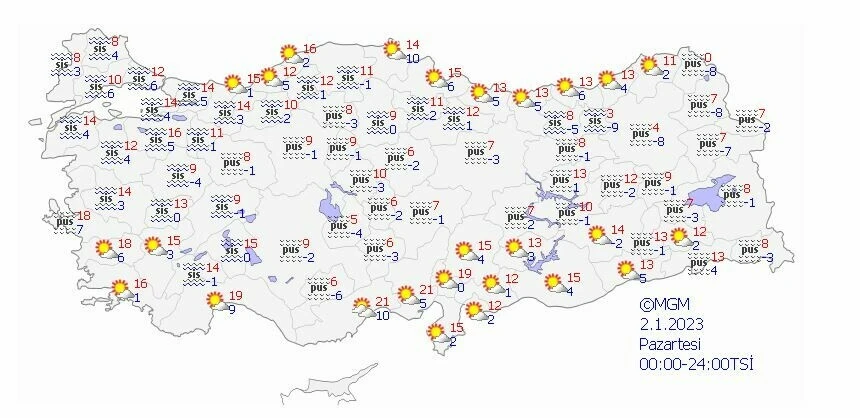 Son hava tahmin raporu yayınlandı! Meteoroloji’den 45 ile uyarı
