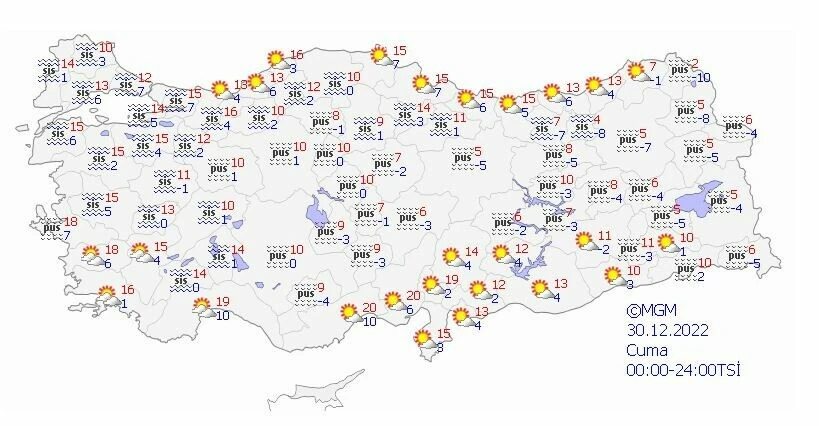 Son hava tahmin raporu yayınlandı! Meteoroloji’den 45 ile uyarı