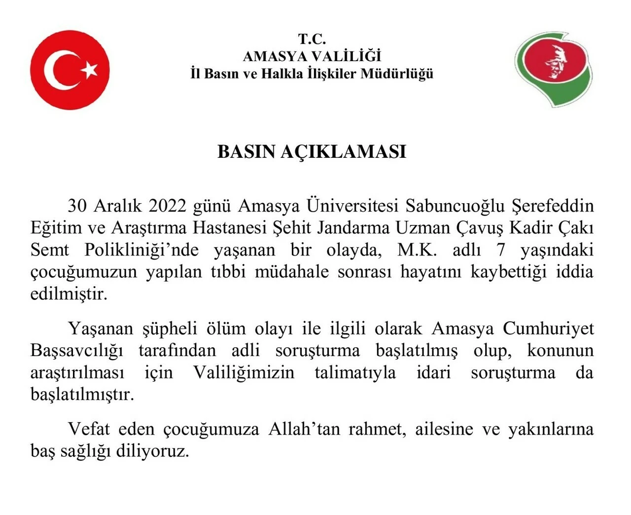 Boğaz ağrısı çekiyordu: 7 yaşındaki Melis hayatını kaybetti