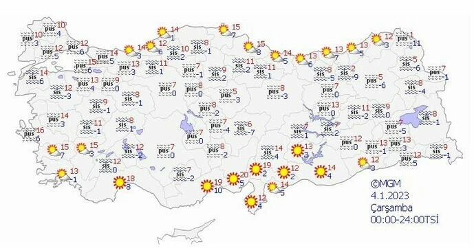 Yılbaşında hava nasıl olacak? Meteoroloji'den hava durumu uyarısı: Yeni yılın ilk günlerine dikkat!
