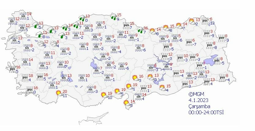 Yoğun sis ne kadar sürecek? Meteoroloji hava tahmin raporunu yayınladı